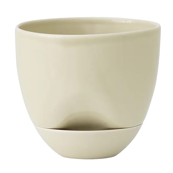 Hydrous flower pot Ø12 cm - Ashen - Audo Copenhagen