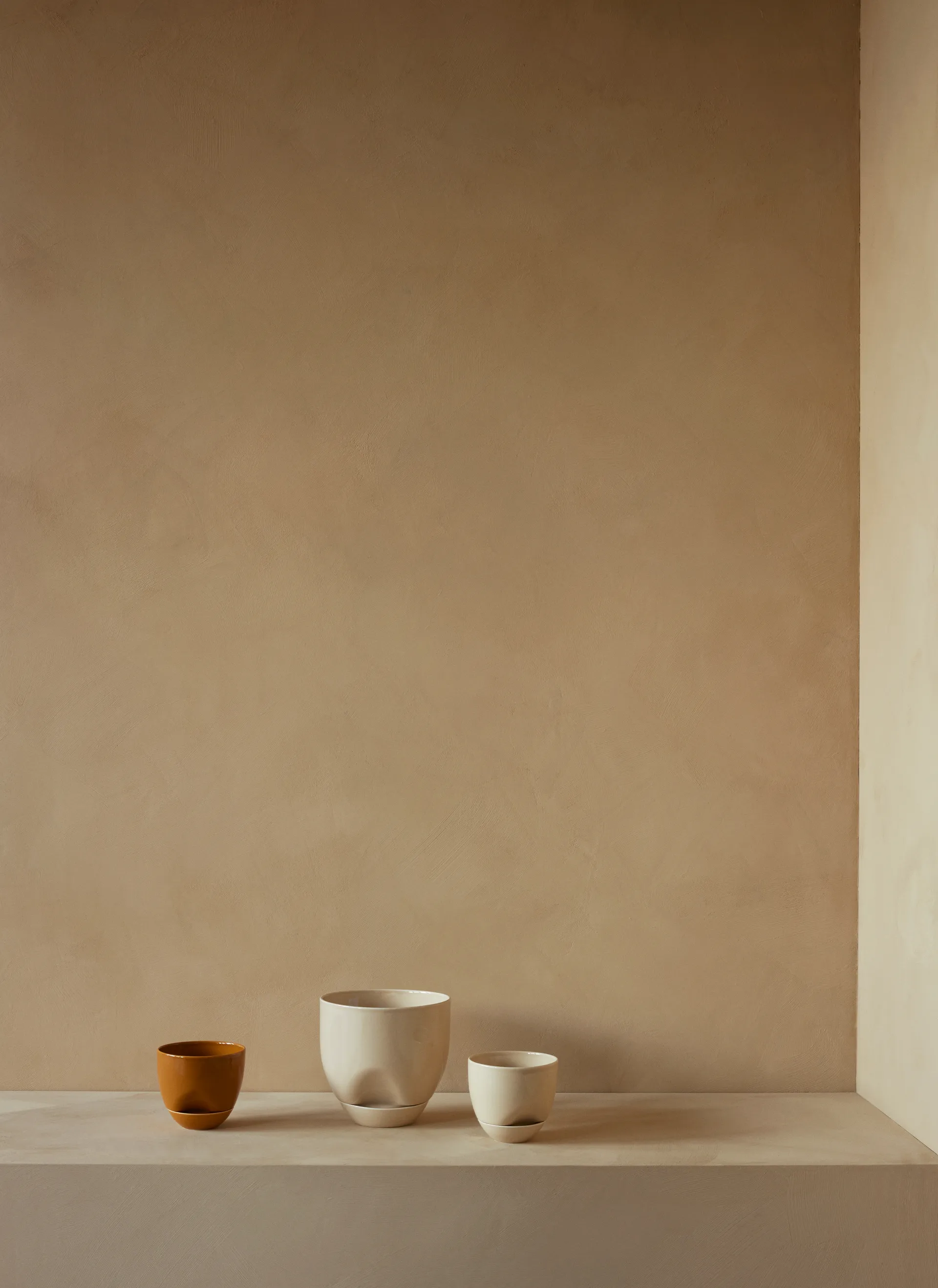 Hydrous flower pot Ø12 cm, Ashen Audo Copenhagen