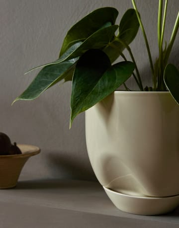 Hydrous flower pot Ø20 cm - Ashen - Audo Copenhagen