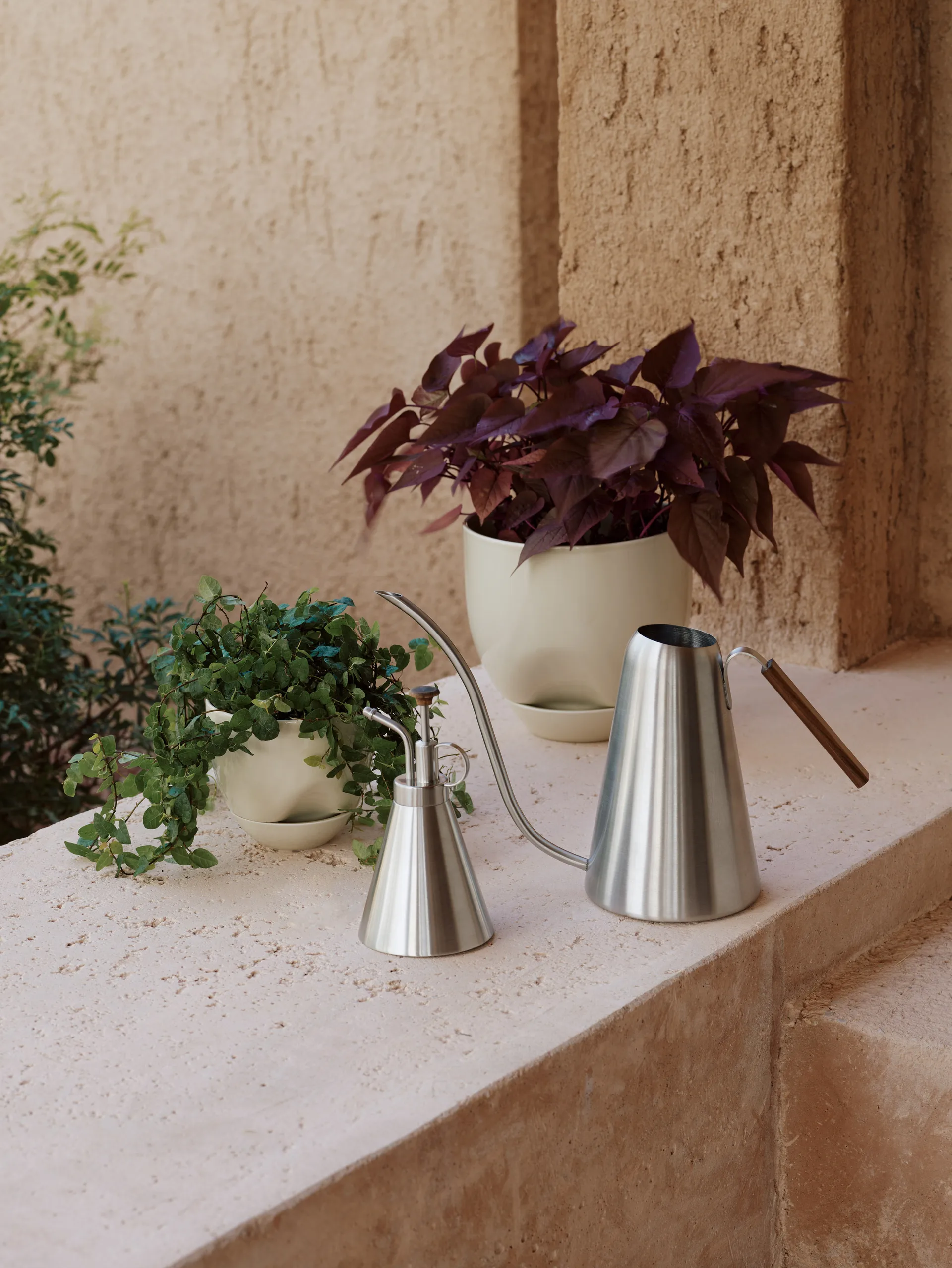 Hydrous watering can 20 cm, Steel Audo Copenhagen