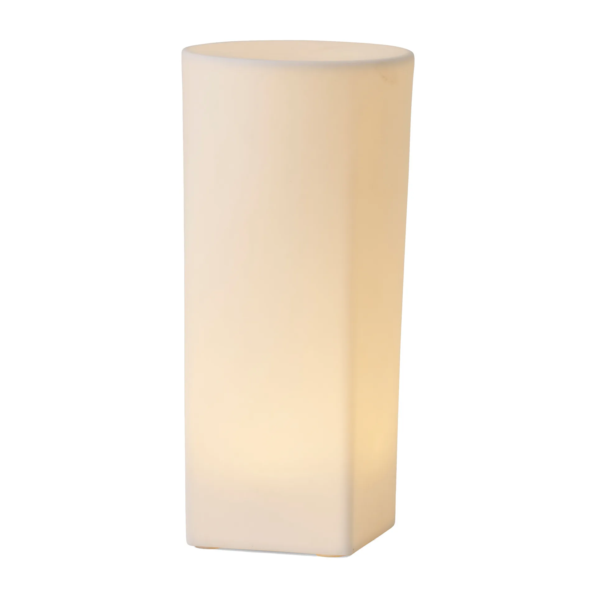 Ignus LED candle 20 cm, Ivory Audo Copenhagen