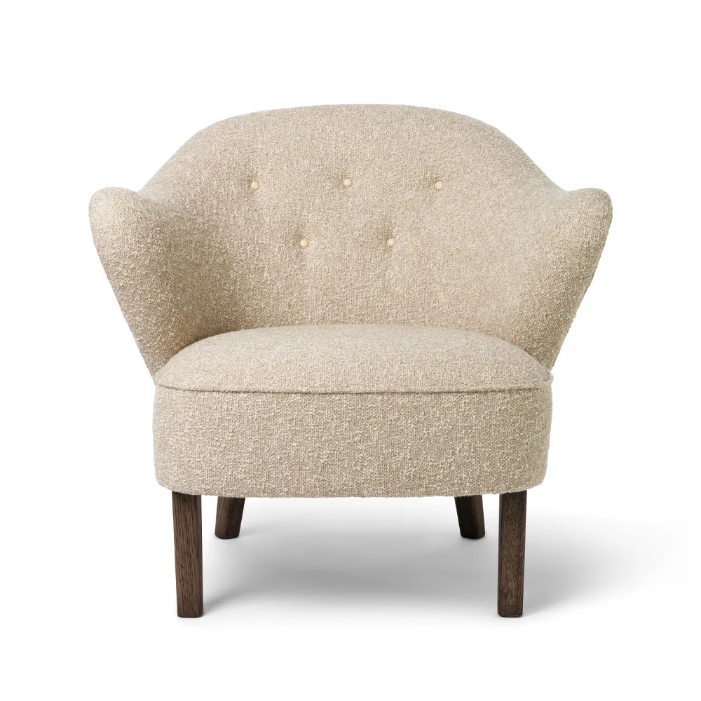 Ingeborg armchair, Sahcozero beige-legs smoked oak Audo Copenhagen