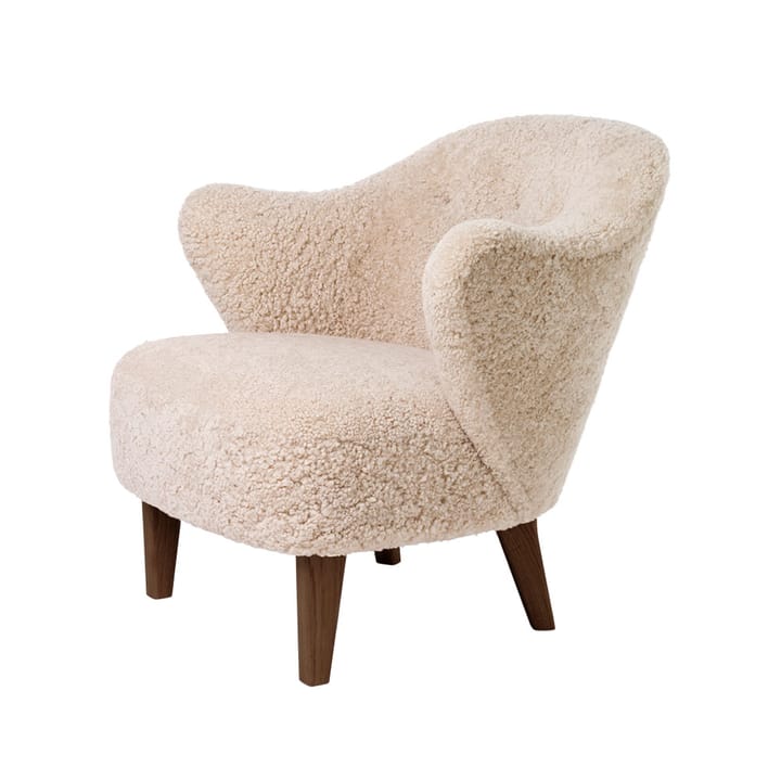 Ingeborg armchair - Sheepskin moonlight-legs oak smoked - Audo Copenhagen