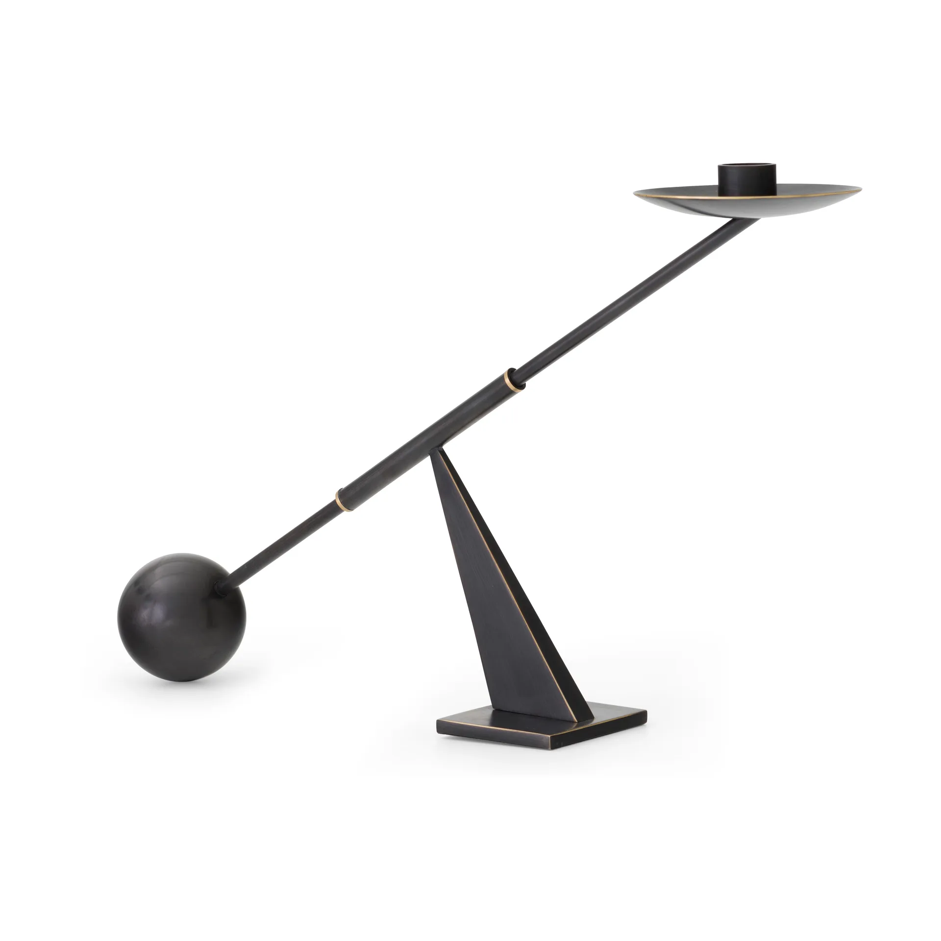 Interconnect candlestick 42,5 cm, Black Audo Copenhagen