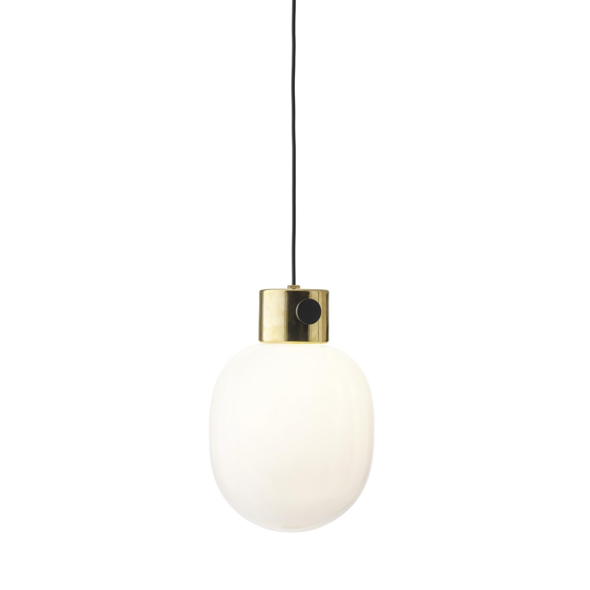 Audo Copenhagen JWDA ceiling lamp polished brass | Scandinavian Design | Pendant lamps | White