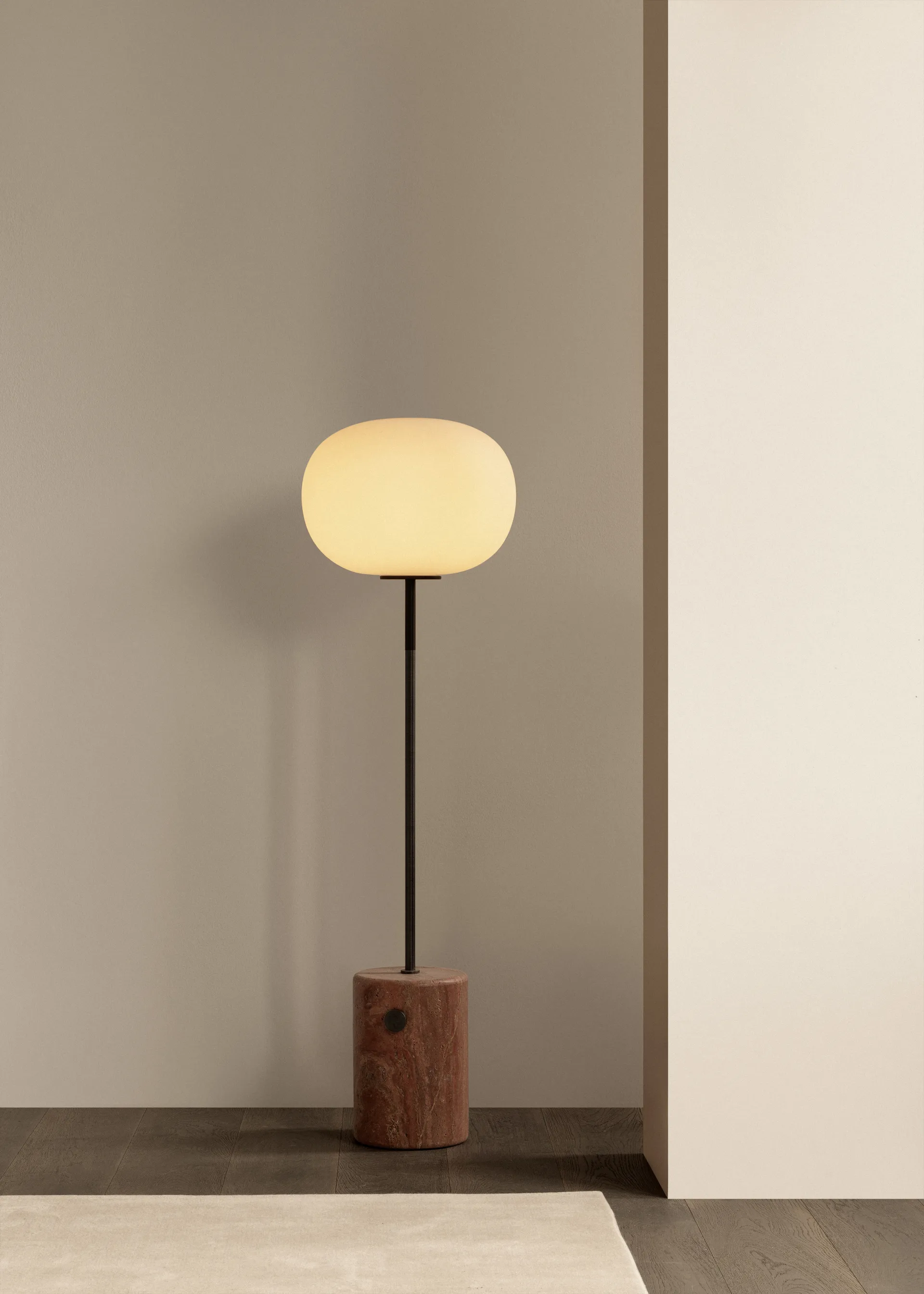 JWDA floor lamp, Bronzed brass Audo Copenhagen