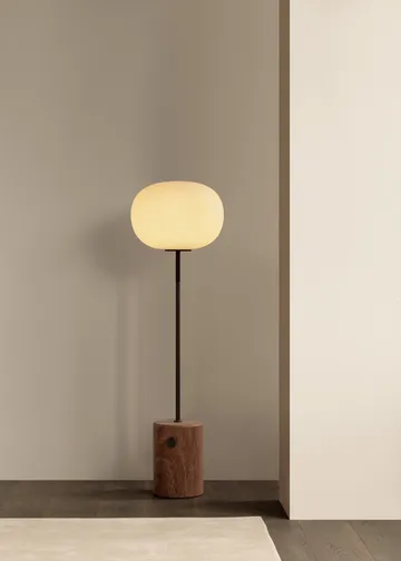 JWDA floor lamp - Red travertine, 130 cm - Audo Copenhagen