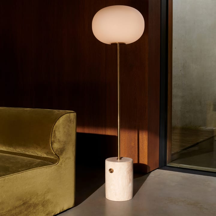 JWDA floor lamp - Travertin-brass - Audo Copenhagen