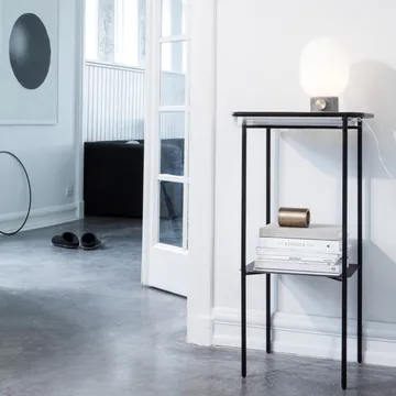 JWDA table lamp - Concrete-brass, Small - Audo Copenhagen