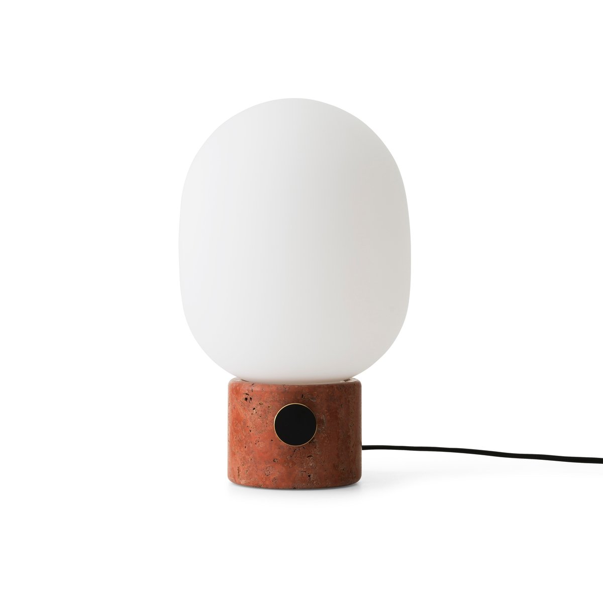 Audo Copenhagen JWDA table lamp Red travertine | Scandinavian Design | Desk & table lamps | Red