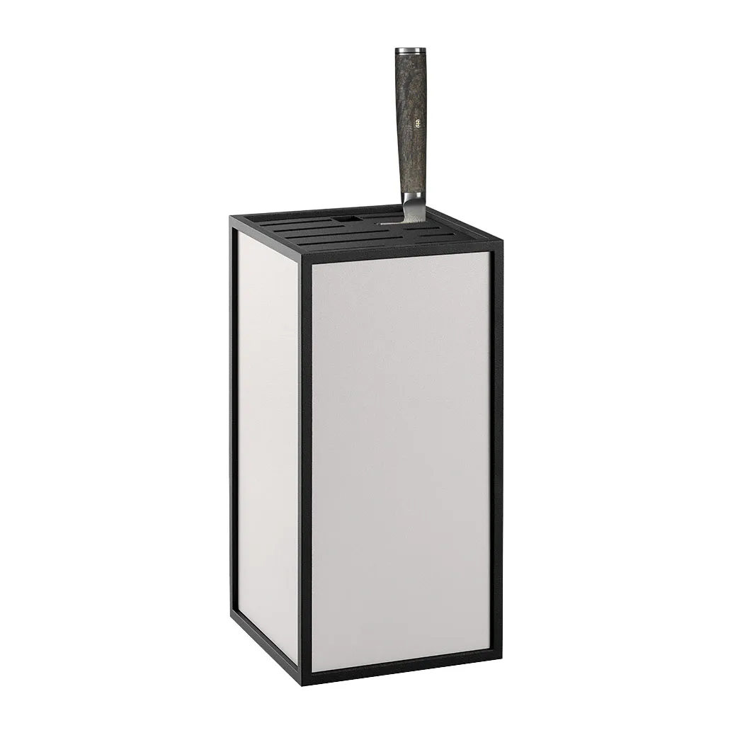 K'Block knife block, Light grey Audo Copenhagen