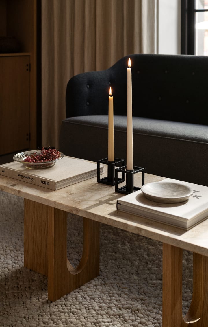 Kubus 1 candle holder - black - Audo Copenhagen