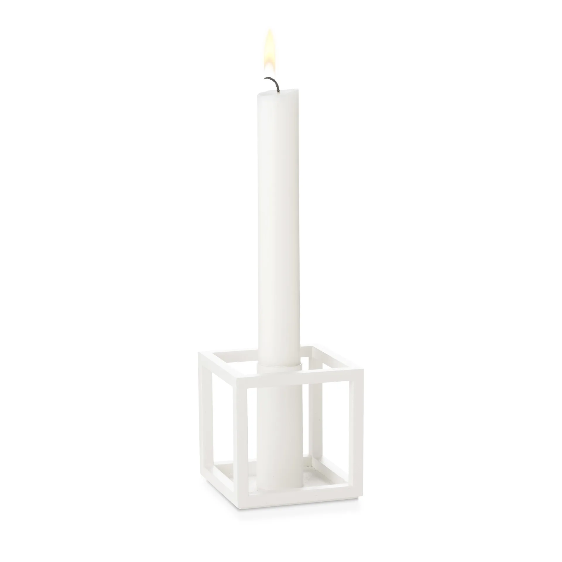 Kubus 1 candle holder, white Audo Copenhagen