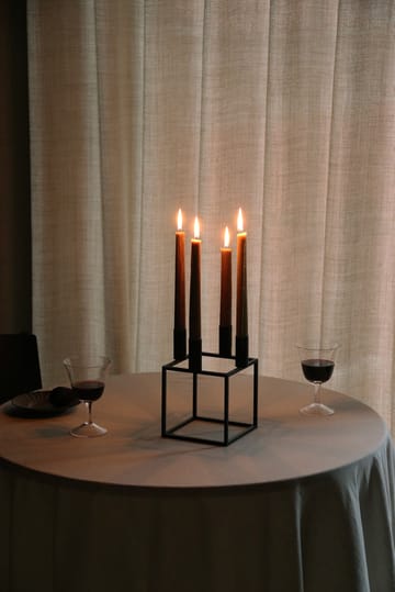 Kubus 4 candle holder - black - Audo Copenhagen