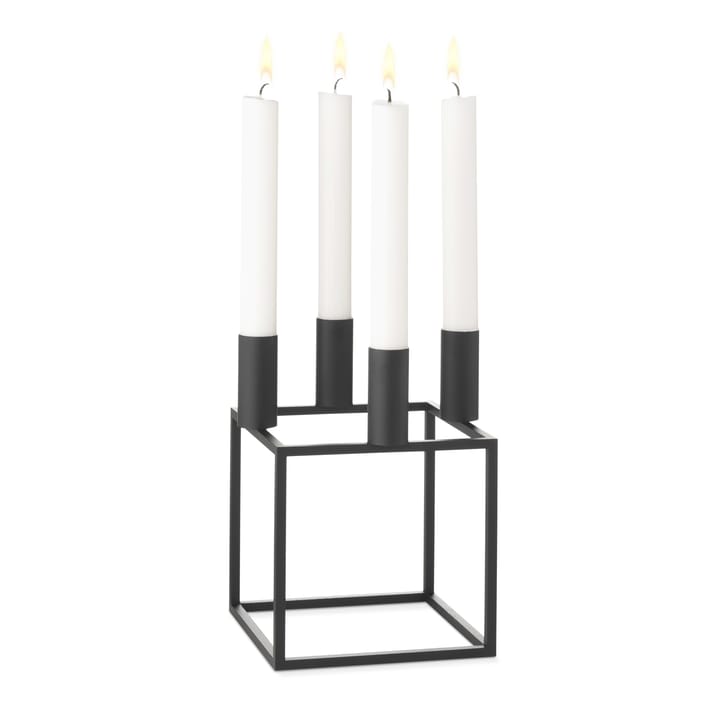 Kubus 4 candle holder - black - Audo Copenhagen