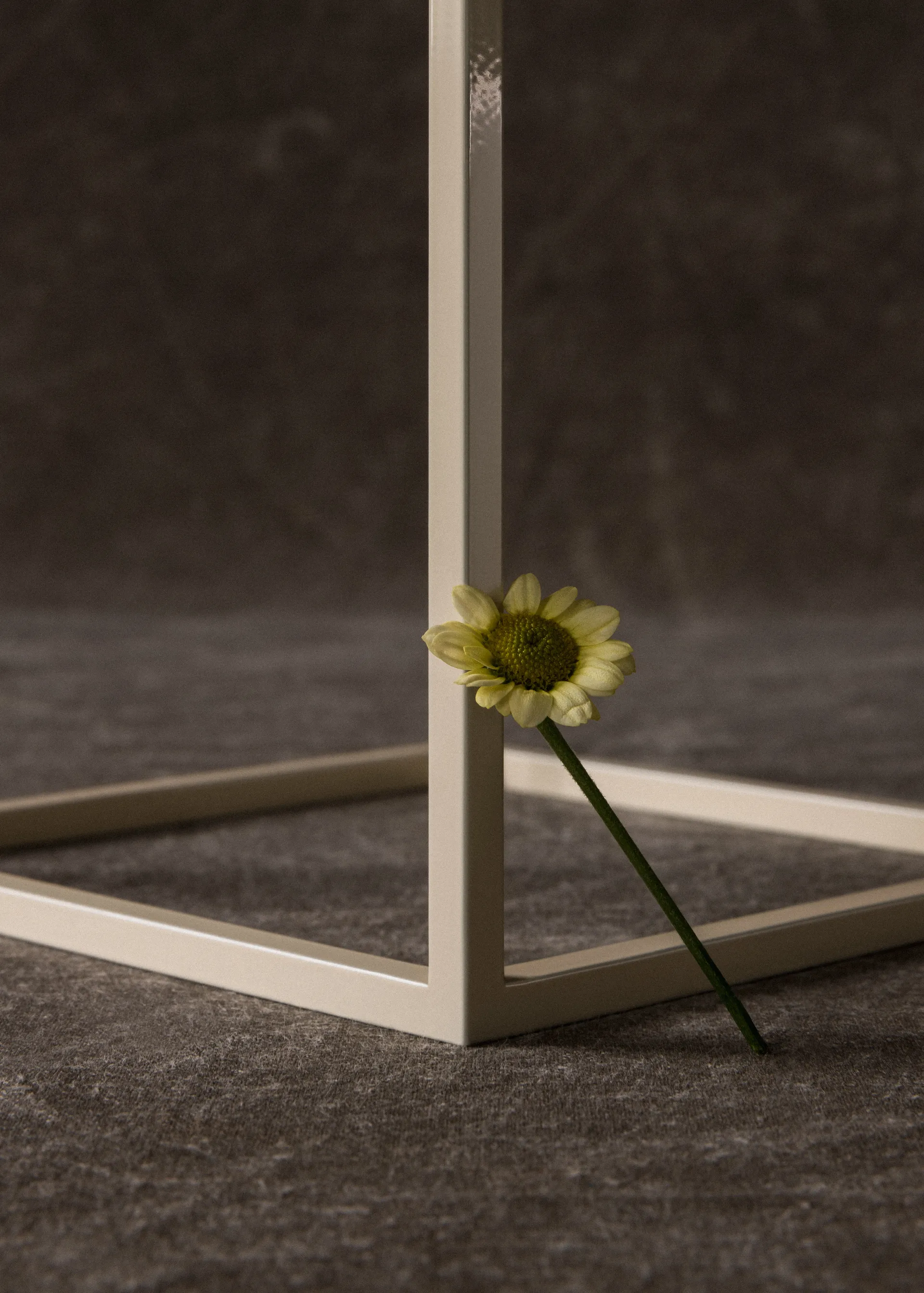 Kubus 4 candle holder, Ivory Audo Copenhagen