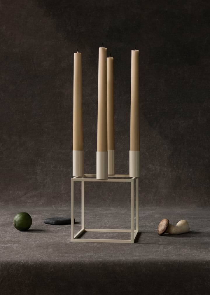 Kubus 4 candle holder - Ivory - Audo Copenhagen