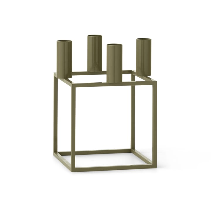 Kubus 4 candle holder - Olive - Audo Copenhagen