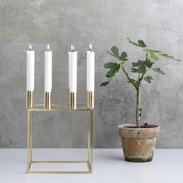 Kubus 8 candle holder - brass - Audo Copenhagen