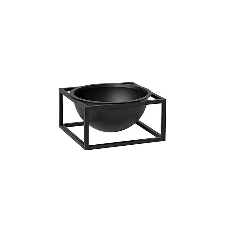 Kubus bowl small low - black - Audo Copenhagen