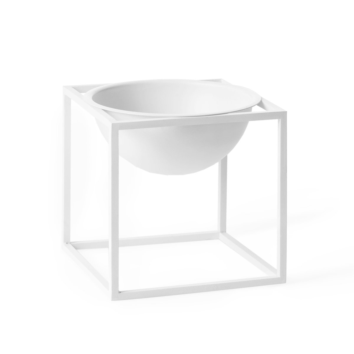 Audo Copenhagen Kubus bowl small white | Scandinavian Design | Decorative bowls | White