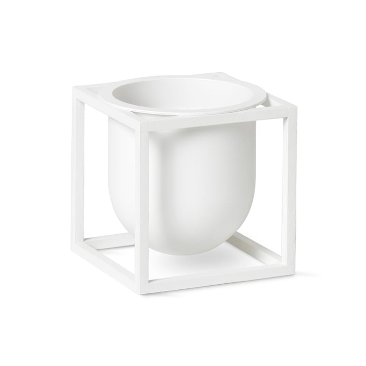 Kubus flower pot 10 cm - White - Audo Copenhagen