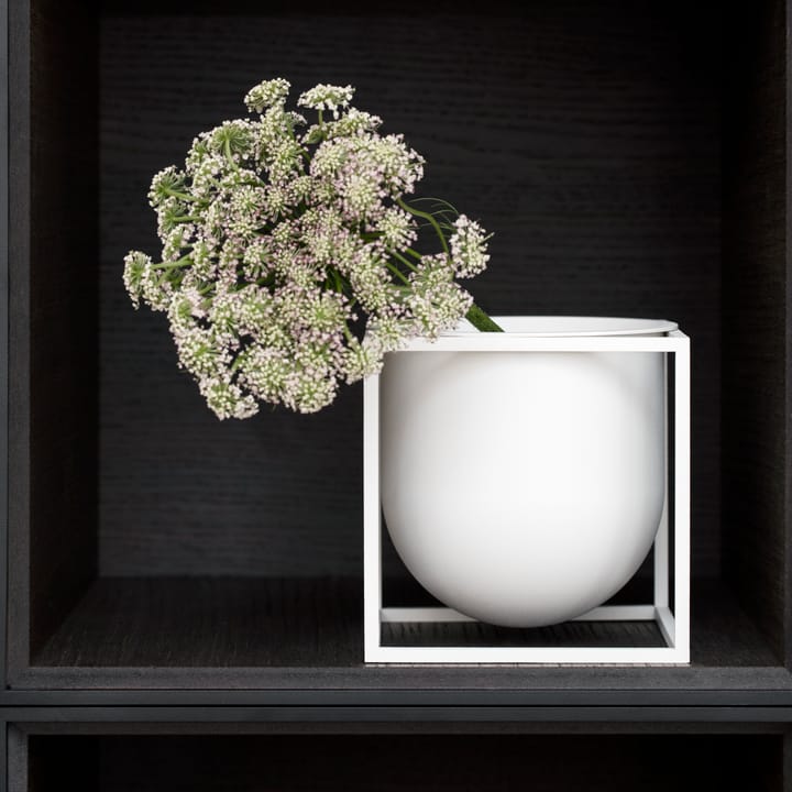 Kubus flower pot 14 cm - White - Audo Copenhagen