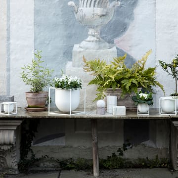 Kubus flower pot 23 cm - White - Audo Copenhagen