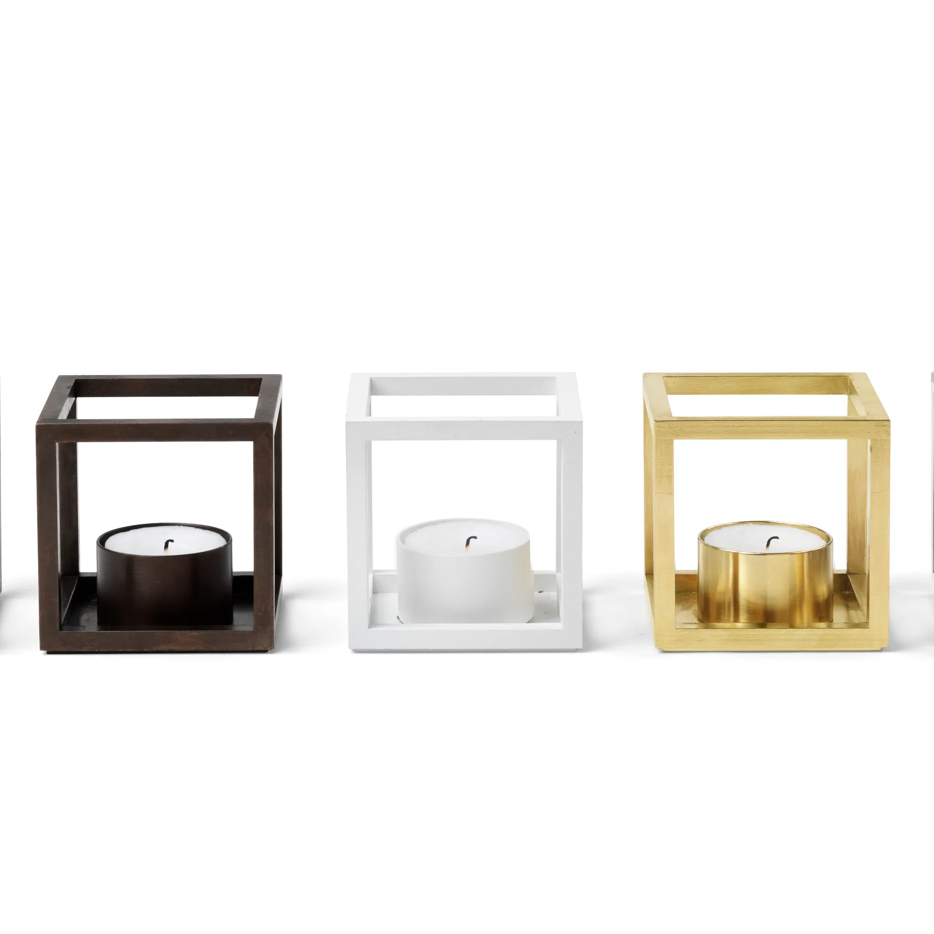 Kubus lantern, white Audo Copenhagen