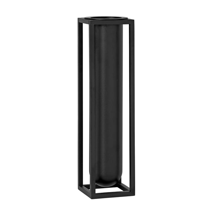 Kubus vase, Flora, black Audo Copenhagen