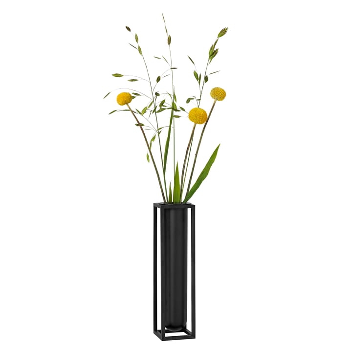 Kubus vase, Flora, black Audo Copenhagen