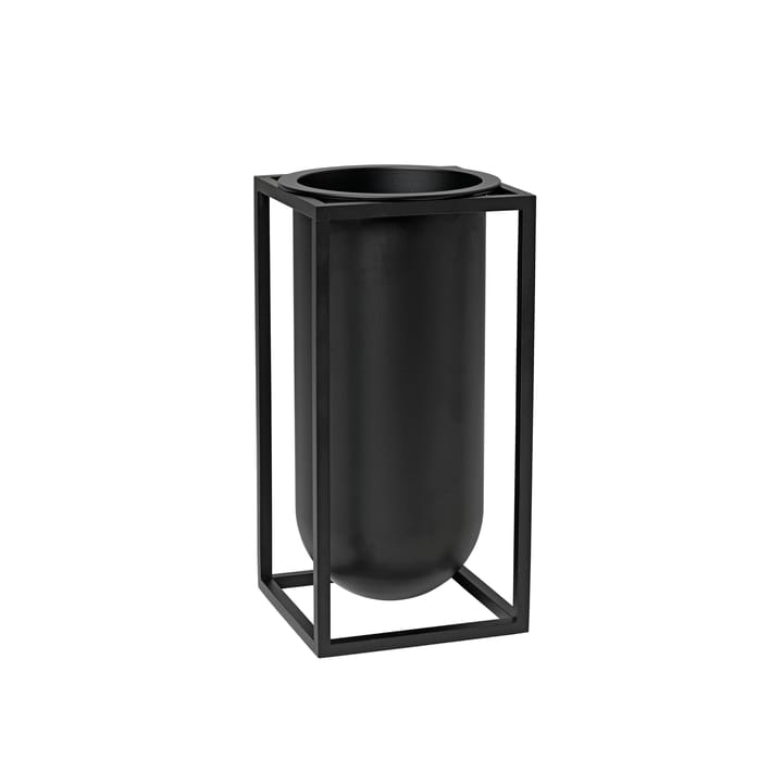 Kubus vase Lily, black Audo Copenhagen