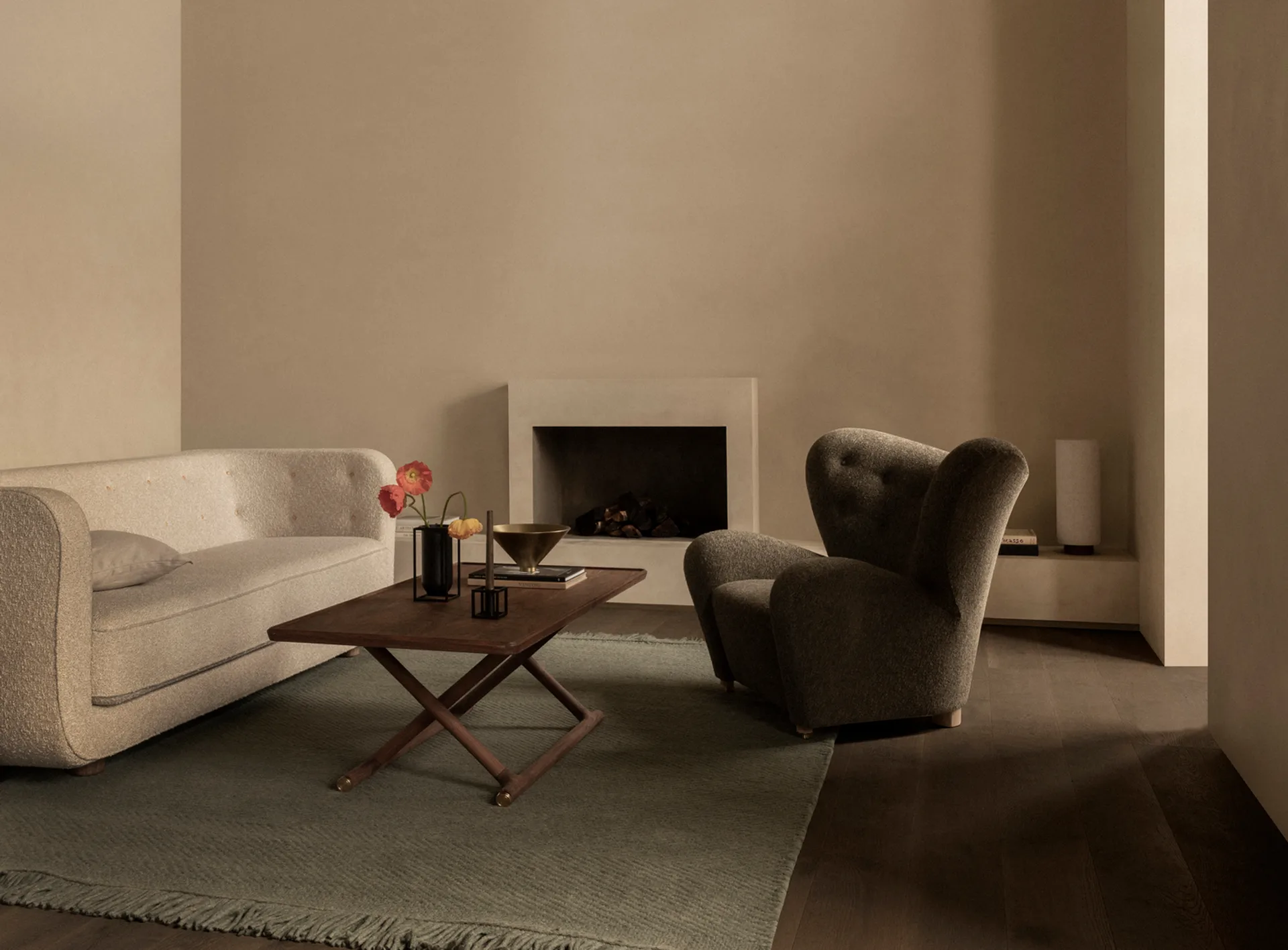 Kubus vase Lolo, black Audo Copenhagen