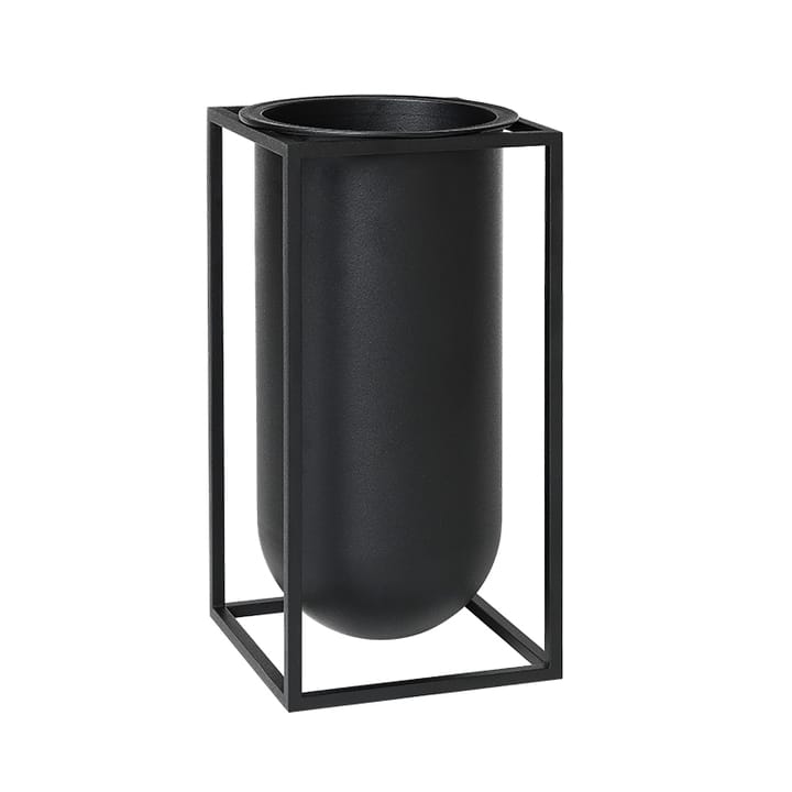 Kubus vase Lolo - black - Audo Copenhagen