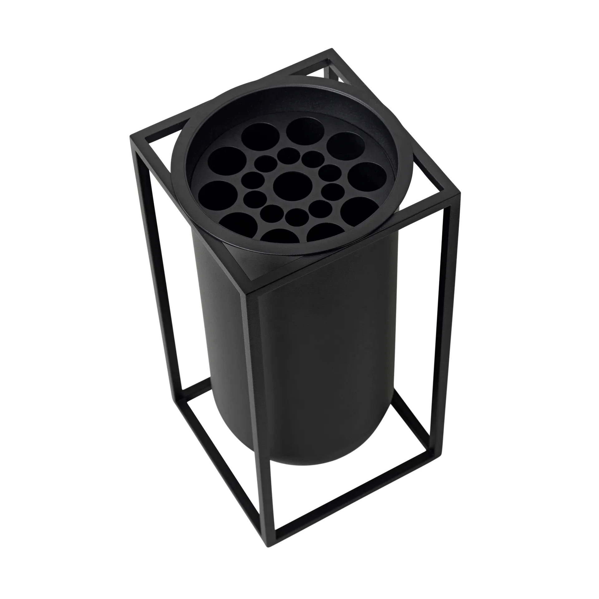 Kubus vase Lolo, black Audo Copenhagen