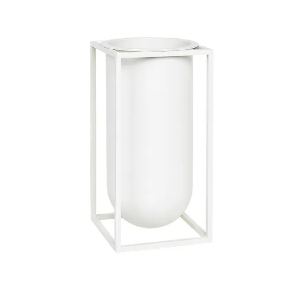 Kubus vase Lolo, white Audo Copenhagen