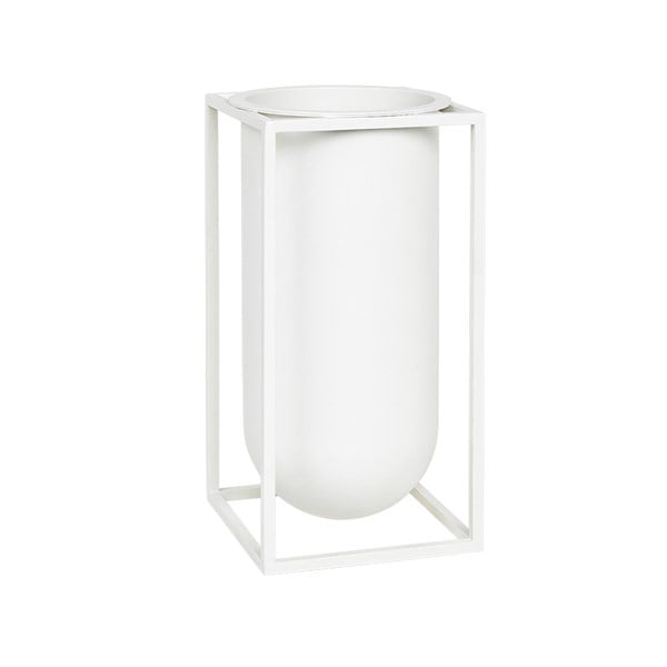 Audo Copenhagen Kubus vase Lolo white | Scandinavian Design | Vases | White