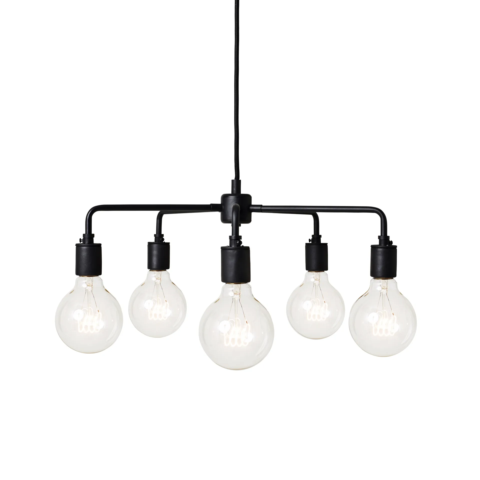 Leonard chandelier, black Audo Copenhagen
