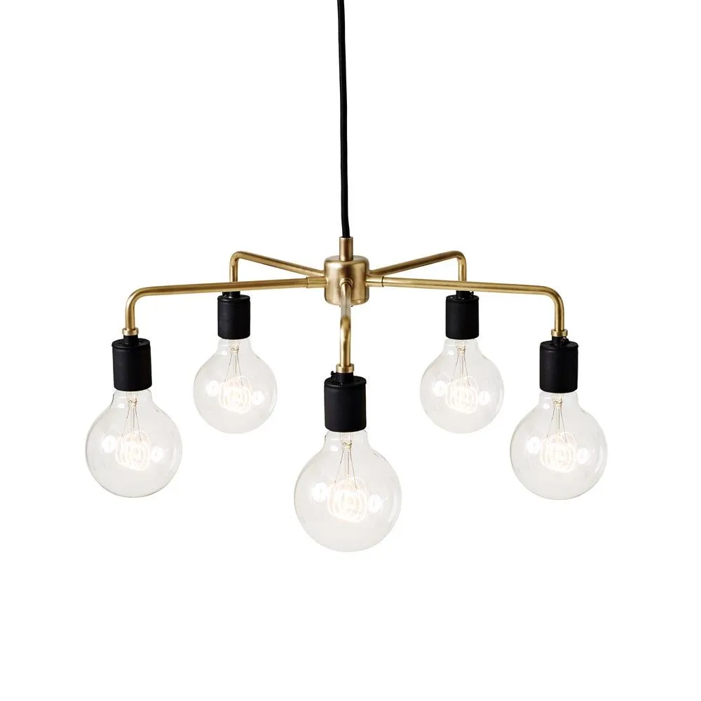 Leonard chandelier, brass Audo Copenhagen