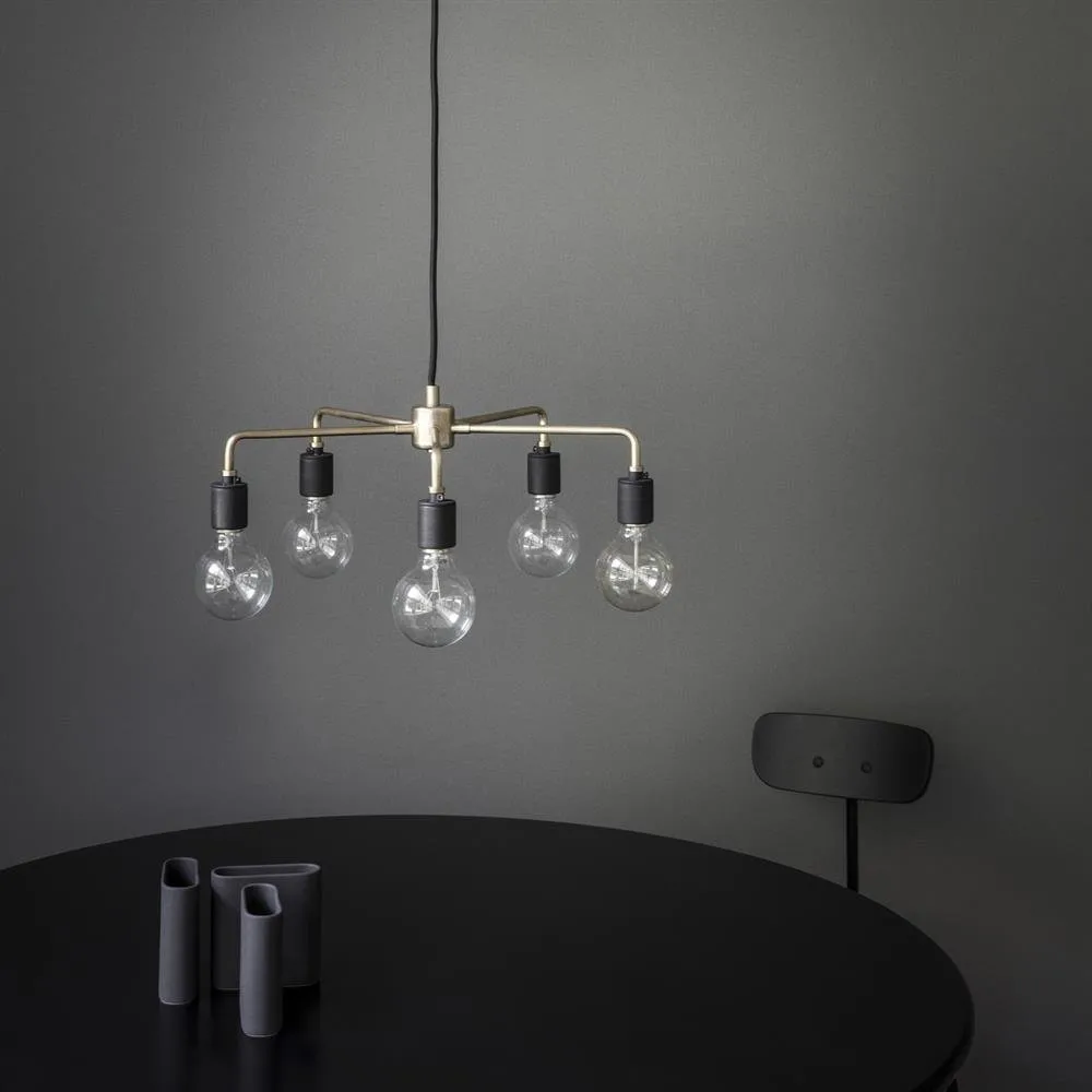 Leonard chandelier, brass Audo Copenhagen