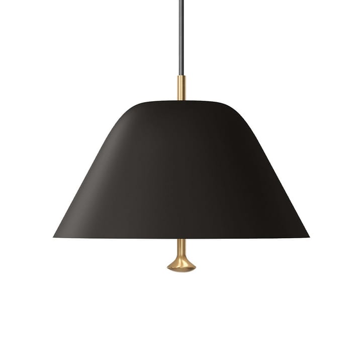 Levitate pendant lamp Ø28 cm - black-brass - Audo Copenhagen