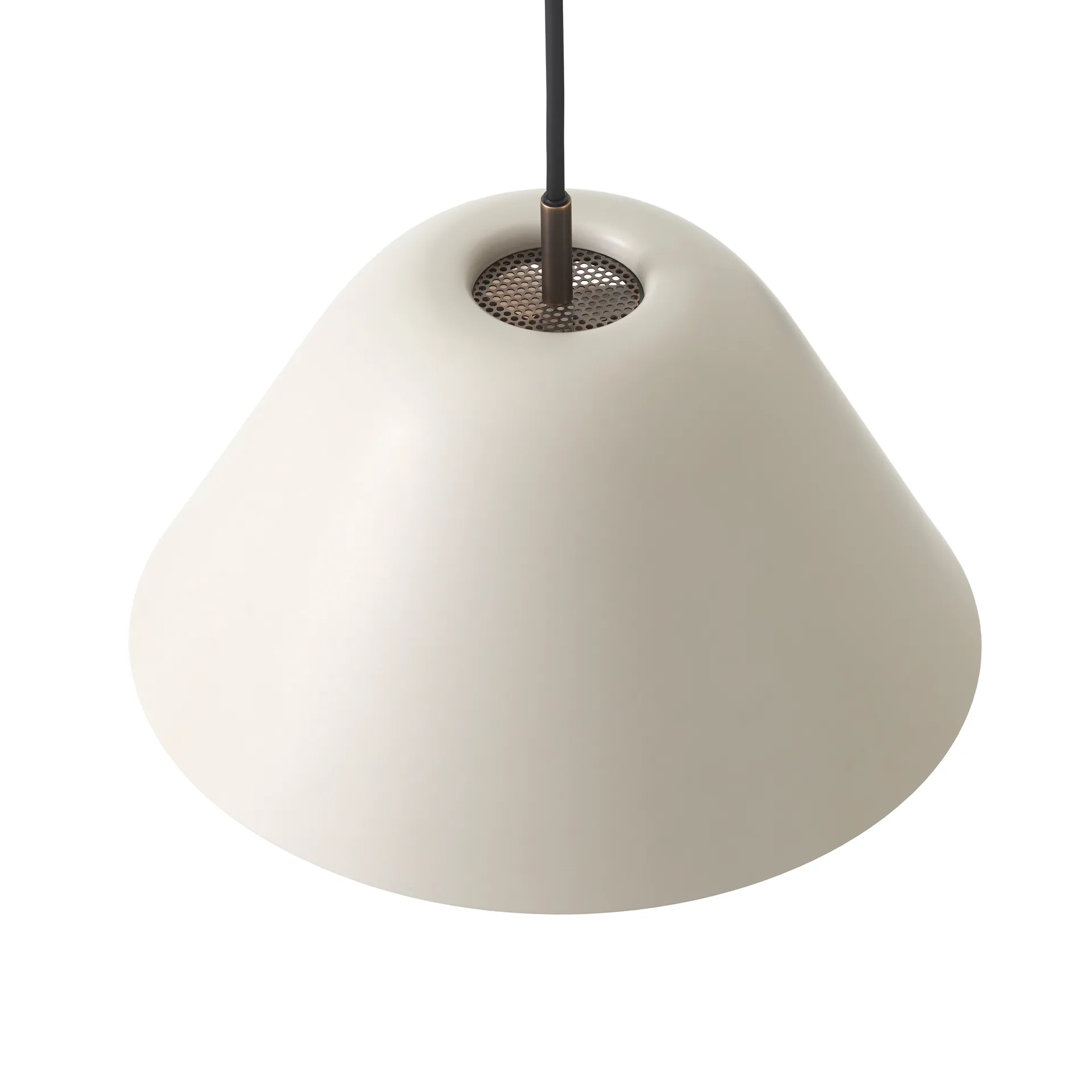 Levitate pendant lamp Ø28 cm, Grey-bronzed brass Audo Copenhagen