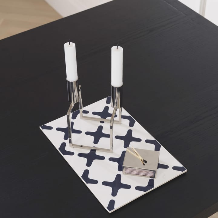 Line candle holder - nickel - Audo Copenhagen