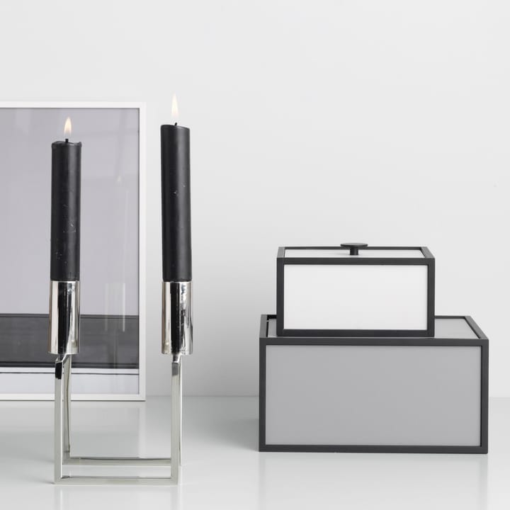Line candle holder - nickel - Audo Copenhagen