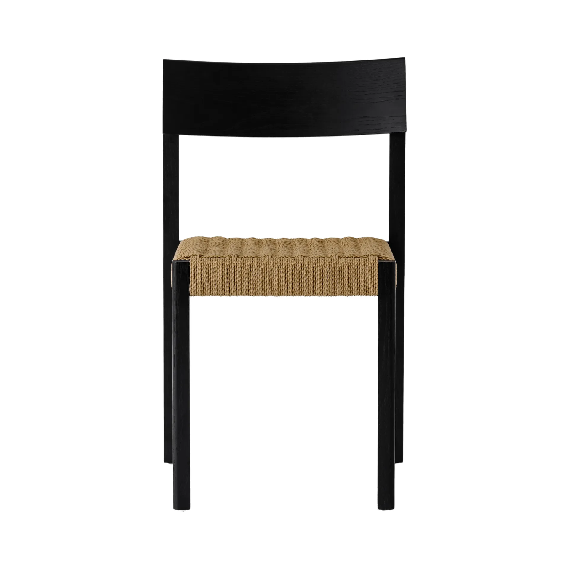 Mauro chair, Black oak-paper cord Audo Copenhagen