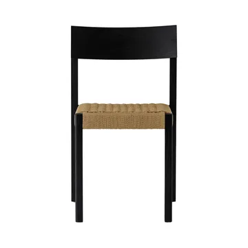 Mauro chair - Black oak-paper cord - Audo Copenhagen