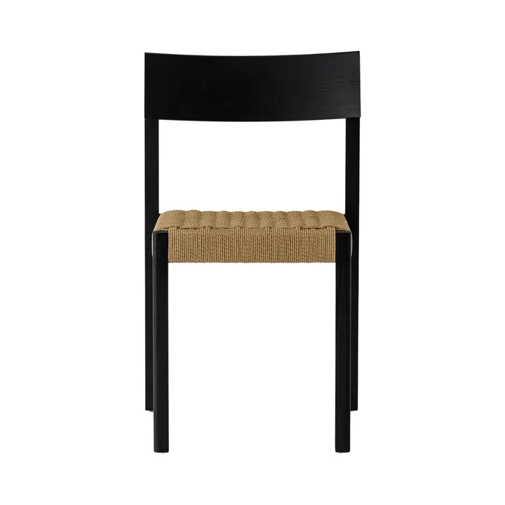 Mauro chair - Black oak-paper cord - Audo Copenhagen