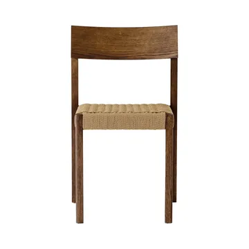 Mauro chair - Dark stained oak-paper cord - Audo Copenhagen