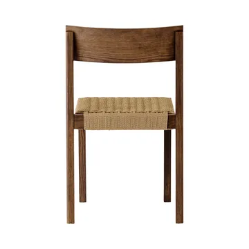 Mauro chair - Dark stained oak-paper cord - Audo Copenhagen