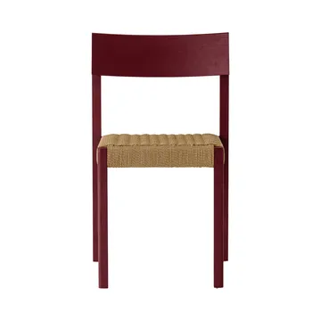 Mauro chair - French red oak-paper cord - Audo Copenhagen